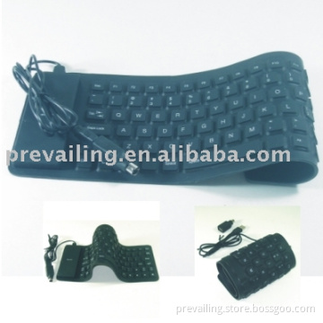 85Keys Silicone keyboard,flexible keyboard,waterproof keyboard,foldable keyboard